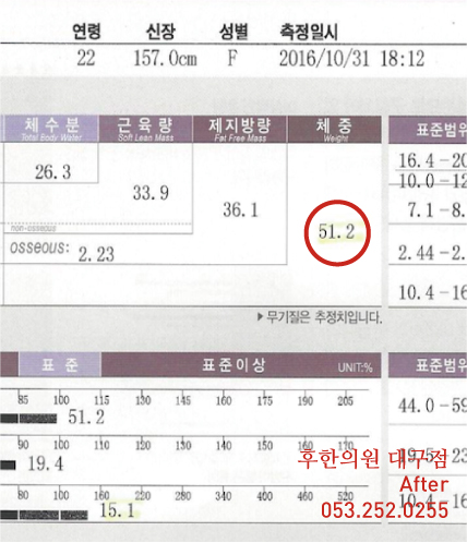 치료 후