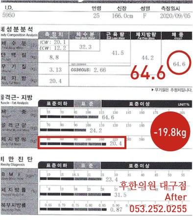 치료 후